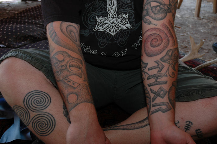 Mortens tatovering