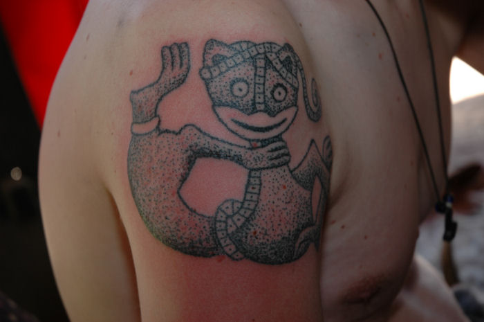 Jan Arendts tatovering